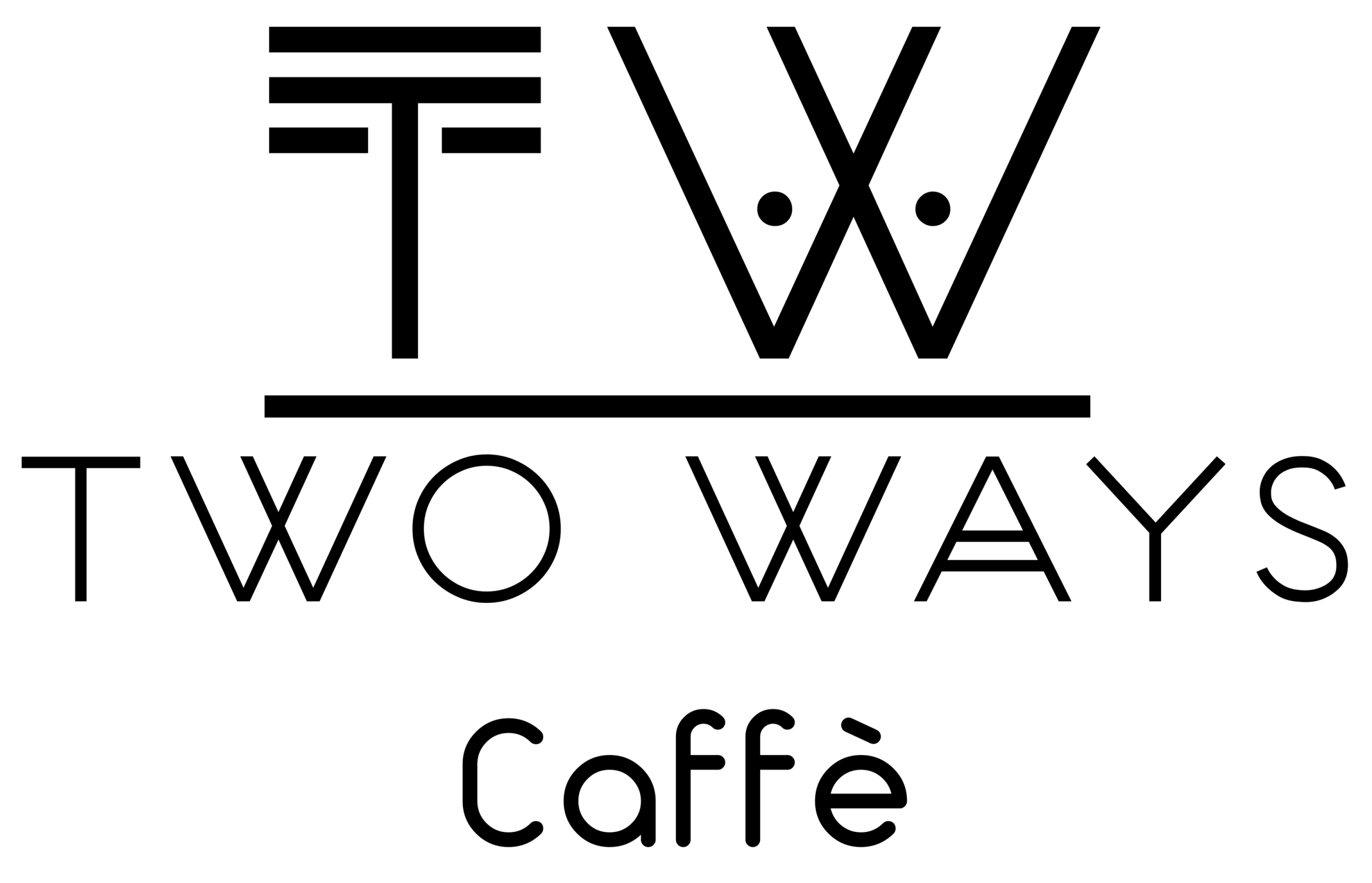 logo transparent background twoways cafe