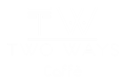white logo transparent background twoways cafe